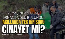 Kayıp Olarak Aranan 29 Yaşındaki Genç Ormanda Ölü Bulundu!