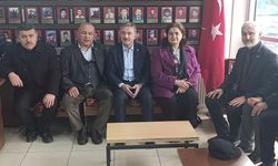 MHP'den şehit ailelerine ziyaret
