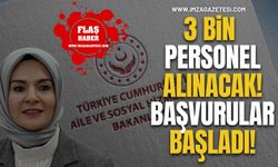 Aile ve Sosyal Hizmetler Bakanlığı 3 Bin Personel Alacak! Başvurular Başladı!