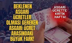 Asgari Ücrette Kritik Hafta! Beklenen Asgari Ücretle Olması Gereken Asgari Ücret Arasındaki Büyük Fark!