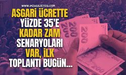 Asgari Ücrette Yüzde 35'e Kadar Zam Senaryoları Var, İlk Toplantı Bugün...