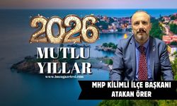MHP Kilimli ilçe Başkanı Atakan Örer yeni yıl mesajı...