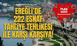 Ereğli ilçesinde 222 esnaf tahliye tehlikesi ile karşı karşıya!