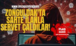 Zonguldak’ta sahte ilanla servet çaldılar!