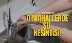 O Mahallelerde Su Kesintisi!