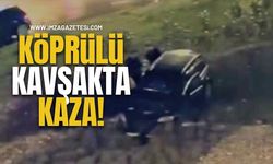 Zonguldak’ta Köprülü Kavşakta Kaza!