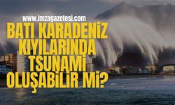 Batı Karadeniz Kıyılarında Tsunami Oluşabilir mi!
