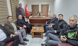 BBP Ereğli İlçe Başkanı Karaoğlu'ndan EGD Başkanı Erel'e Nezaket Ziyareti