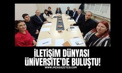 İletişim Dünyası Üniversitede Buluştu, Yeni Dönem İçin Yol Haritası Belirlendi.