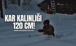 Bolu Yedigöller'e Yoğun Kar Yağışı!