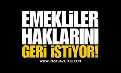 Emeklilerden Bütçe Hakkı Vurgusu: "Bütçe Hakkımızı Geri İstiyoruz!"