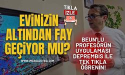 Evinizin Altından Fay Geçiyor Mu? BEUN'lu Profesörün Uygulaması Deprembis İle Tek Tıkla Öğrenin!