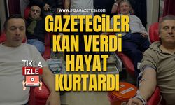Gazeteciler Kan Verdi Hayat Kurtardı...