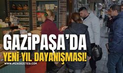 Gazipaşa’da Yeni Yıl Dayanışması: Esnafla Aynı Umut, Aynı Sofra