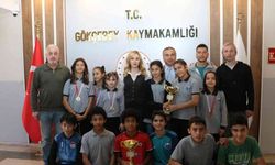 Gökçebey Anadolu İmam Hatip Lisesi Kros Şampiyonlarına Kaymakam Ziyareti