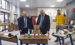 Harun Akgül, Ereğli EMTAL’da Atölyeleri Gezdi