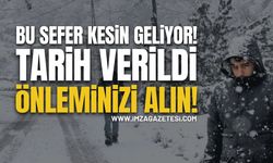 Buz Gibi Soğuk ve Kar Geliyor! Uyarılara Dikkat!