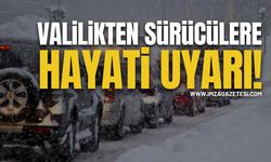 Valilikten Sürücülere Hayati Uyarı! Zonguldak'ta Kar Alarmı !