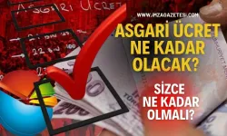 Asgari ücret ne kadar olacak? Sizce asgari ücret ne kadar olmalı?