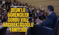 BEUN'lu Öğrenciler Sordu, Vali Hacıbektaşoğlu Yanıtladı