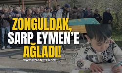Zonguldak, Minik Sarp Eymen’e Ağladı! Gözyaşları Arasında Toprağa Verildi