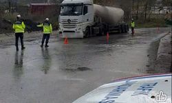 Zonguldak’ta kış lastiği alarmı! Jandarmadan eş zamanlı denetim