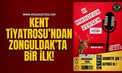 Mikrofon Öğrencide, Sahne Kafede... Kent Tiyatrosu’ndan Zonguldak’ta Bir İlk!