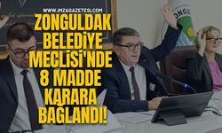 Zonguldak Belediye Meclisi Aralık Ayına Hızlı Başladı: 8 Madde Karara Bağlandı