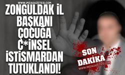 Zonguldak İl Başkanı Çocuğa C*insel İstismardan Tutuklandı!