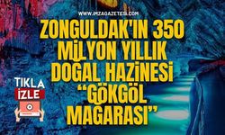 Zonguldak'ın 350 Milyon Yıllık Doğal Hazinesi... Gökgöl Mağarası Ziyaretçilerini Bekliyor