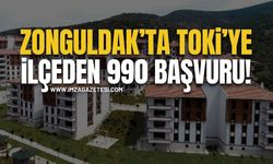 Zonguldak’ta TOKİ’ye İlçeden 990 Başvuru!