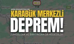 Karabük Merkezli Deprem!