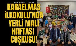Karaelmas İlkokulu’nda Yerli Malı Haftası Coşkusu... 4-B sınıfı Türkiye ve Zonguldak’ı tanıttı!
