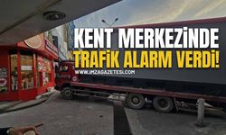 Kent Merkezinde Trafik Alarm Verdi!