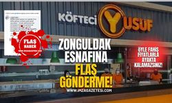 Köfteci Yusuf üzerinden Zonguldak Esnafına Gönderme...
