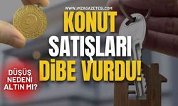 Konut Satışları Dibe Vurdu! Düşüş Nedeni Altın mı?