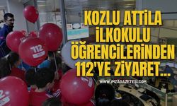 Kozlu Attila İlkokulu Öğrencilerinden 112'ye Ziyaret...