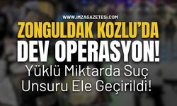 Zonguldak Kozlu'da Uyuş*turucu Operasyonu!