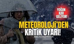 Batı Karadeniz İçin Kritik Uyarı! 5 İlde Yoğun Kar Alarmı! Geliyor...