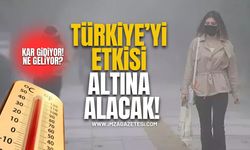 Kar Gidiyor! Ne Geliyor? Türkiye'yi etkisi altına alacak!