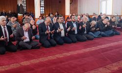 Maden şehitleri için eller semaya kalktı... Kilimli’de duygu dolu anma töreni