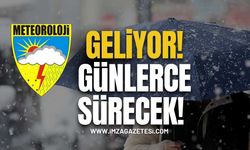 Meteoroloji Uyardı! Günlerce Sürecek!