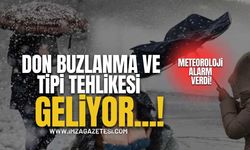 Meteoroloji Alarm Verdi! Don, Buzlanma ve Tipi Tehlikesi Geliyor!