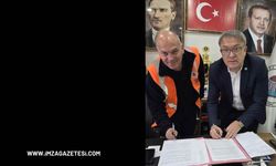 O Belediyeyle Sosyal Denge Sözleşmesi İmzalandı!