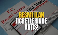 Resmî İlan Fiyat Tarifesi Onaylandı! Ücretler 1 Ocak 2026’dan İtibaren Artıyor!