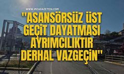 Sol Partiden Sert tepki: "Asansörsüz üst geçit dayatması ayrımcılıktır derhal vazgeçin"