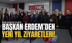 Başkan Erdem'den Yeni Yıl Ziyaretleri!