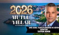 Tayfun Demir Yeni yıl mesajı...