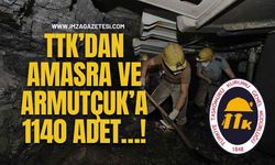 TTK’dan Amasra ve Armutçuk’a 1140 Adet…!
