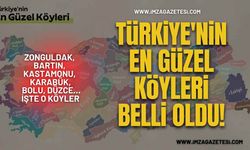 Türkiye'nin En Güzel Köyleri Belli Oldu! Zonguldak, Bartın, Kastamonu, Karabük, Bolu, Düzce... İşte O Köyler